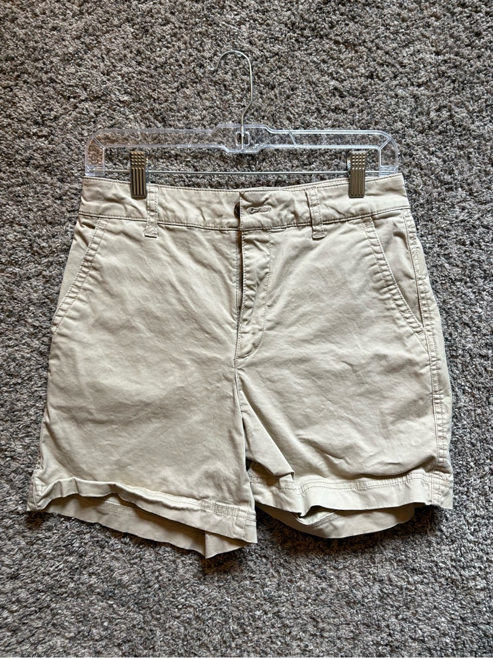 GAP Beige/Tan Women's Cotton Shorts